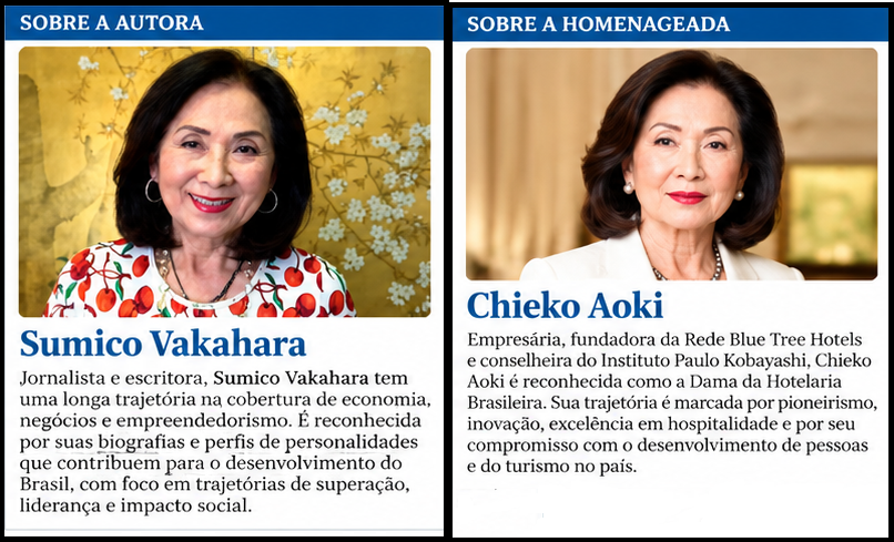Autora e Homenageada