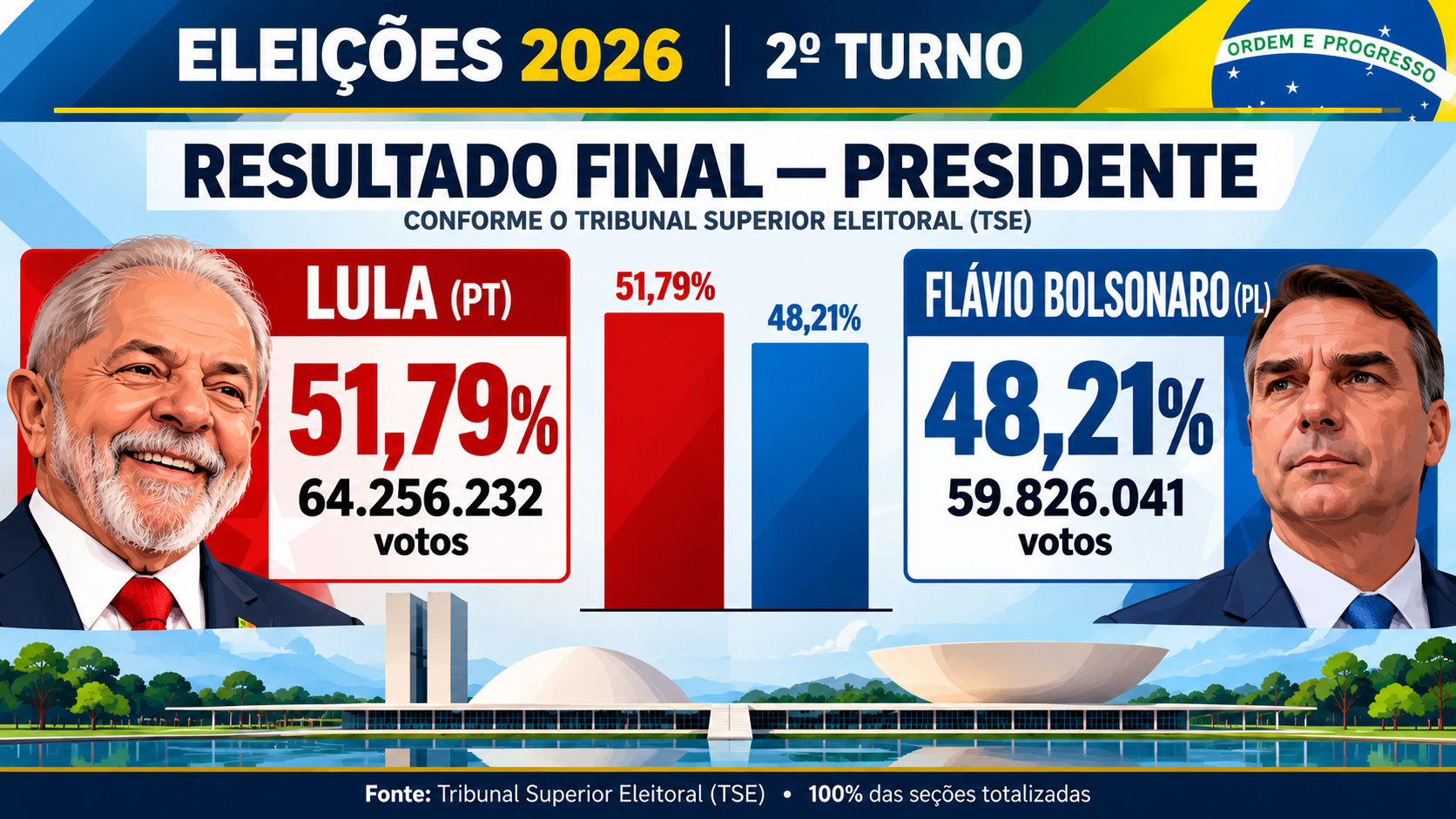 Resultado Final das Eleições 2026